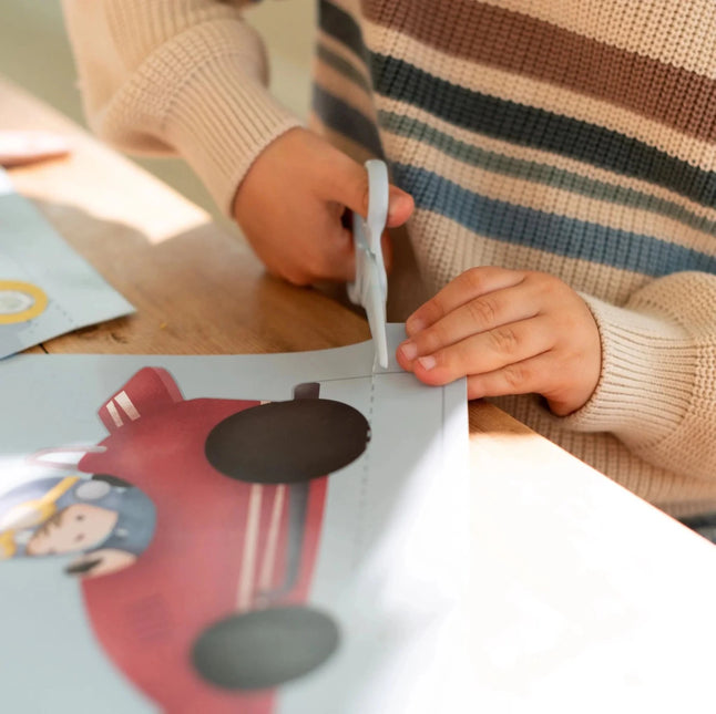 Little Dutch Knutselpakket Bouwvoertuigen Jim koop je bij Babywinkel