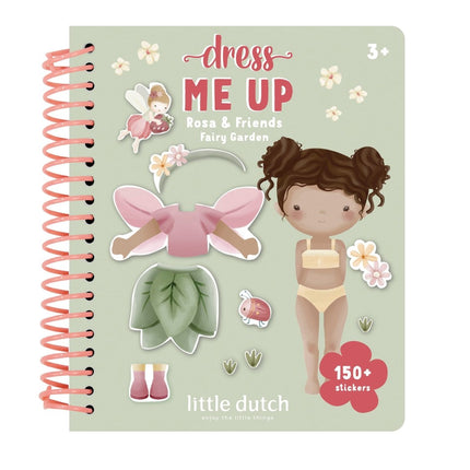 Little Dutch Magnetenboek Rosa Fairy Garden 24 Bladzijdes koop je bij Babywinkel