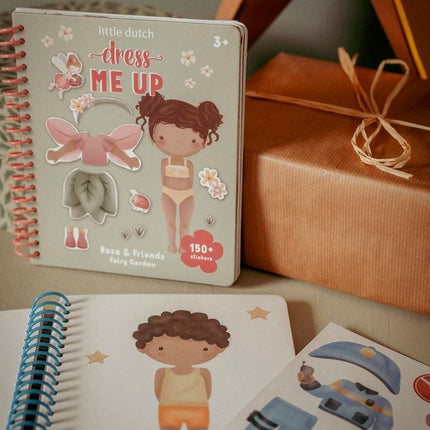 Little Dutch Magnetenboek Rosa Fairy Garden 24 Bladzijdes koop je bij Babywinkel