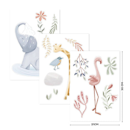 Little Dutch Muursticker Blooming Safari koop je bij Babywinkel