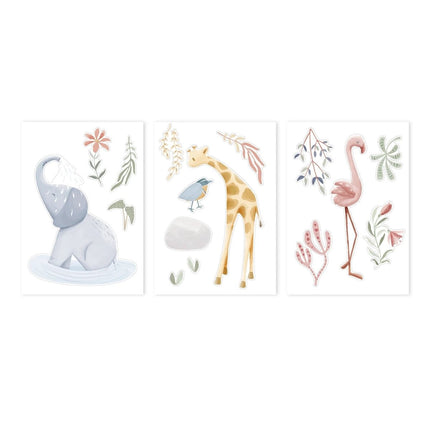Little Dutch Muursticker Blooming Safari koop je bij Babywinkel