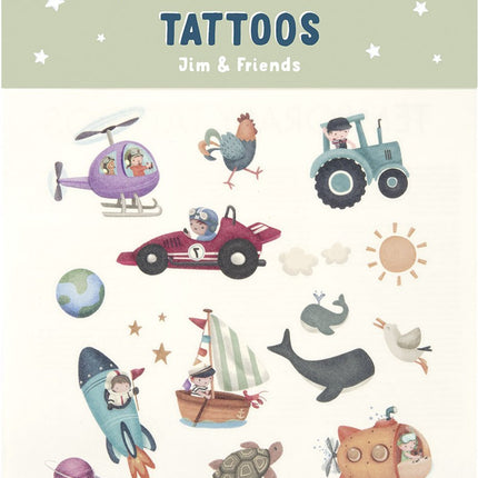 Little Dutch Nep Tattoo Jim En Friends koop je bij Babywinkel