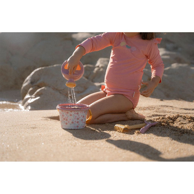 Little Dutch Zandbak Speelgoed Pink Flower 5 Delig 9,5Cm koop je bij Babywinkel