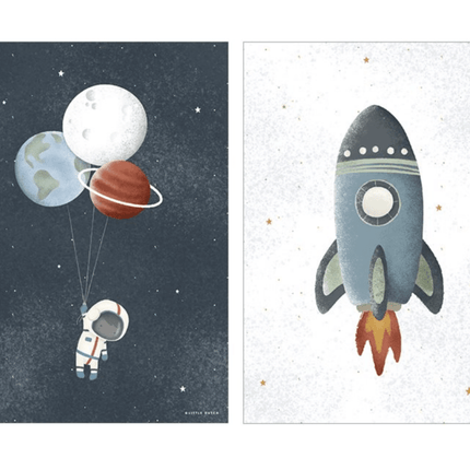 Little Dutch Poster A3 Space koop je bij Babywinkel