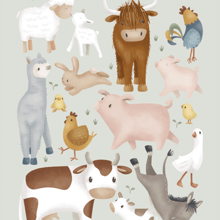 Little Dutch Poster Little Farm A3 koop je bij Babywinkel