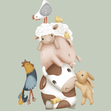 Little Dutch Poster Little Farm A3 koop je bij Babywinkel