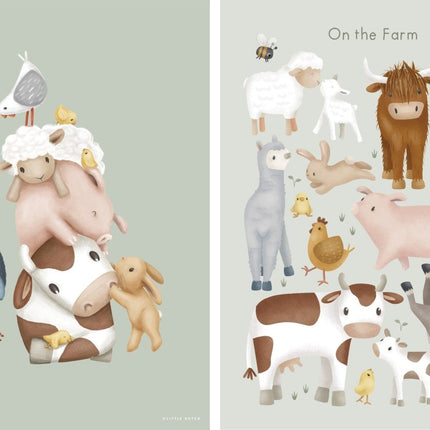 Little Dutch Poster Little Farm A3 koop je bij Babywinkel