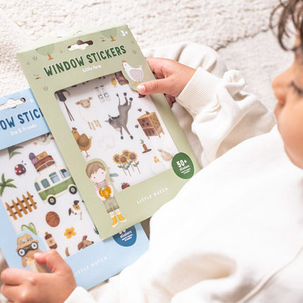 Little Dutch Raamstickers Jim En Friends koop je bij Babywinkel