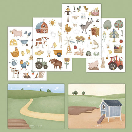 Little Dutch Raamstickers Little Farm koop je bij Babywinkel