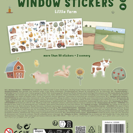 Little Dutch Raamstickers Little Farm koop je bij Babywinkel