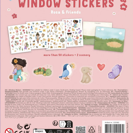 Little Dutch Raamstickers Rosa En Friends koop je bij Babywinkel