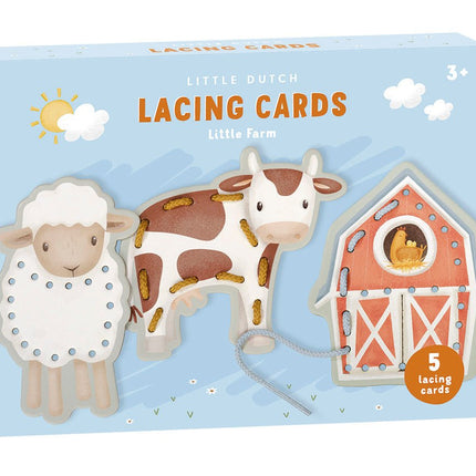 Little Dutch Rijgkaarten Little Farm koop je bij Babywinkel