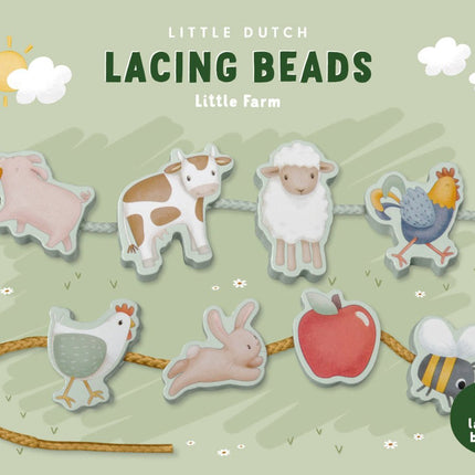 Little Dutch Rijgkralen Little Farm koop je bij Babywinkel