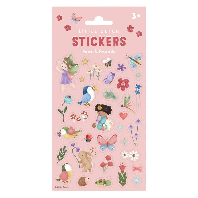 Little Dutch Stickers Rosa En Friends koop je bij Babywinkel