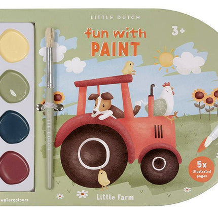 Little Dutch Verfboek Little Farm koop je bij Babywinkel