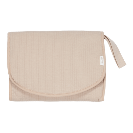 Little Dutch Verschoningsmat met Hengsel Pure Beige koop je bij Babywinkel