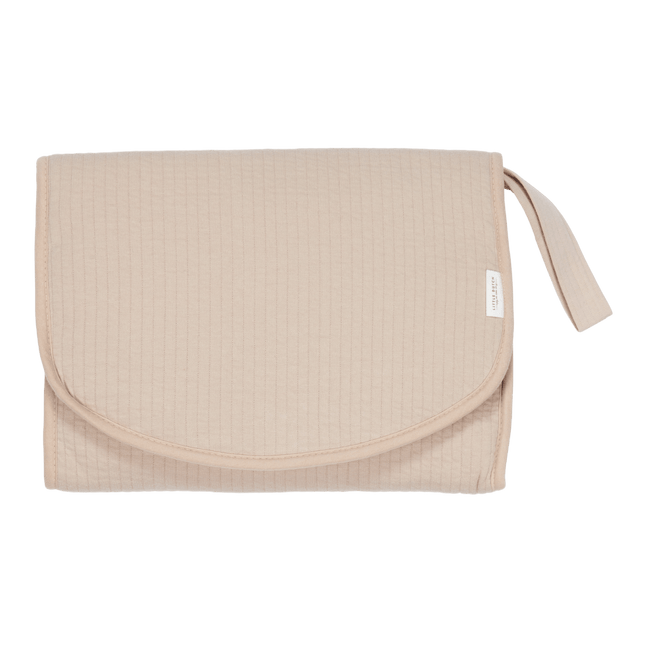 Little Dutch Verschoningsmat met Hengsel Pure Beige koop je bij Babywinkel