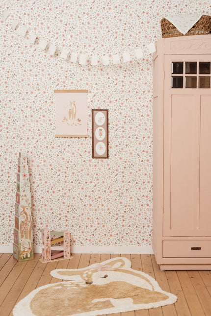 Little Dutch Vloerkleed Hert 103X110Cm koop je bij Babywinkel