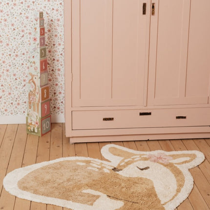 Little Dutch Vloerkleed Hert 103X110Cm koop je bij Babywinkel
