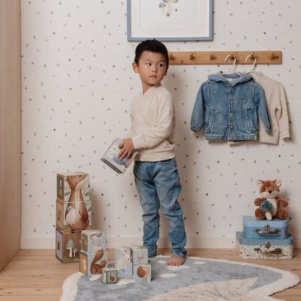 Little Dutch Vloerkleed Paddenstoel 102X118Cm koop je bij Babywinkel