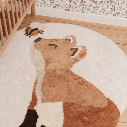 Little Dutch Vloerkleed Vos 110X110Cm koop je bij Babywinkel