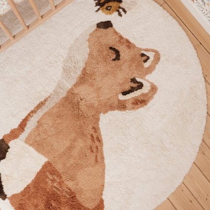 Little Dutch Vloerkleed Vos 110X110Cm koop je bij Babywinkel