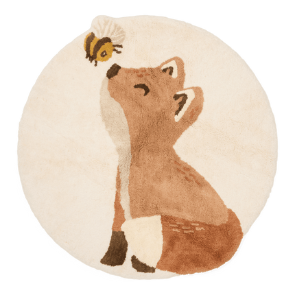 Little Dutch Vloerkleed Vos 110X110Cm koop je bij Babywinkel