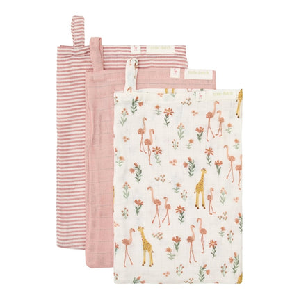 Little Dutch Washandje Blooming Safari 3St koop je bij Babywinkel
