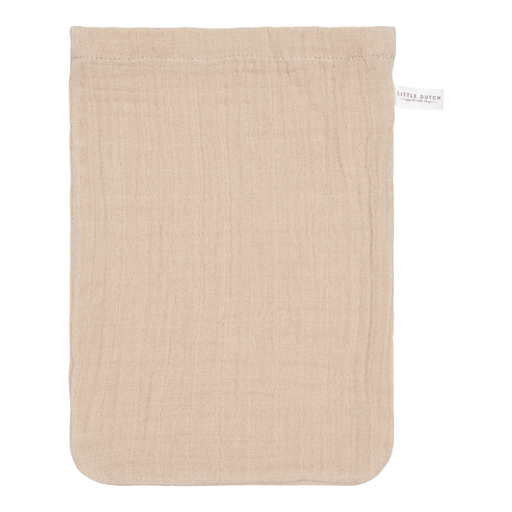 Little Dutch Washandje Set Hydrofiel Baby Bunny Beige koop je bij Babywinkel