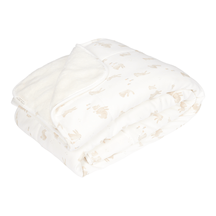 <tc>Little Dutch</tc> Wiegendecke Weiß Baby Bunny