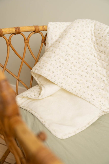 Little Dutch Wiegdeken Blueberry Leaves koop je bij Babywinkel