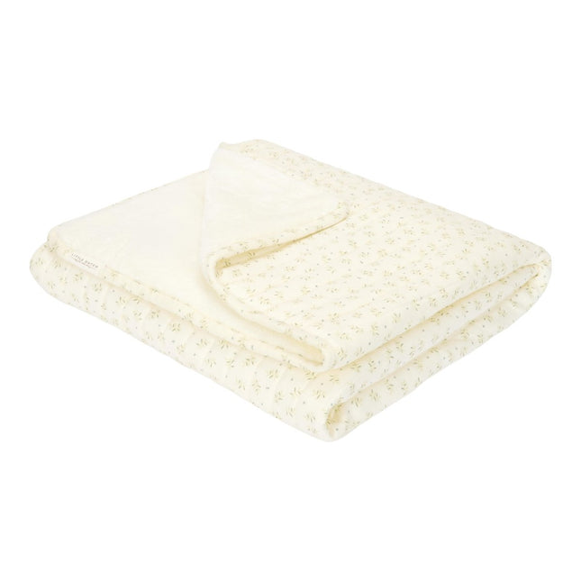 Little Dutch Wiegdeken Blueberry Leaves koop je bij Babywinkel