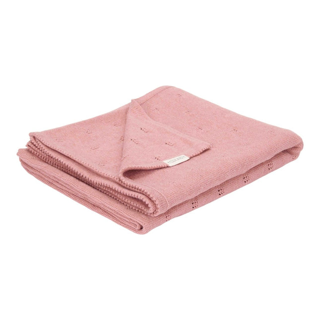 Little Dutch Wiegdeken Pure Pink Blush koop je bij Babywinkel