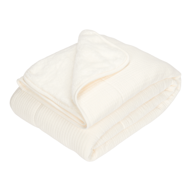 Little Dutch Wiegdeken Pure Soft Wit koop je bij Babywinkel