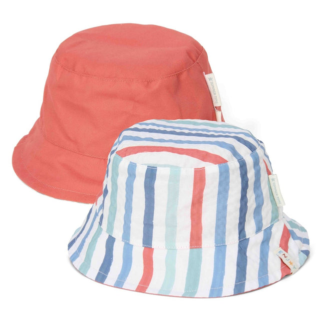 Little Dutch Zonnehoedje Baby Stripes Omkeerbaar koop je bij Babywinkel