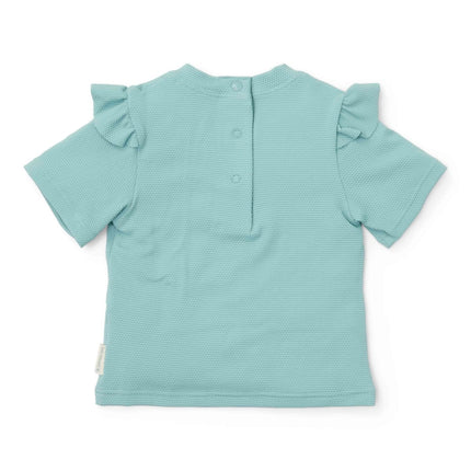 Little Dutch Zwemshirt Kind Korte Mouwen Ocean Treasures Surf Blue koop je bij Babywinkel