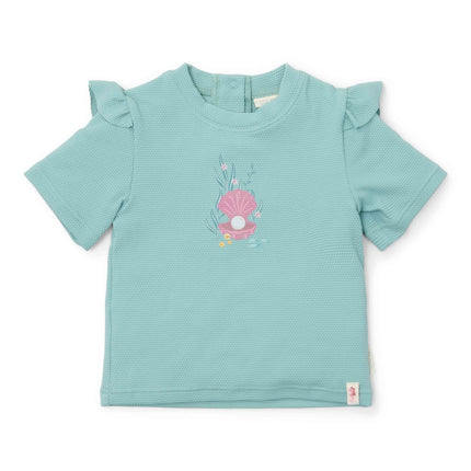 Little Dutch Zwemshirt Kind Korte Mouwen Ocean Treasures Surf Blue koop je bij Babywinkel