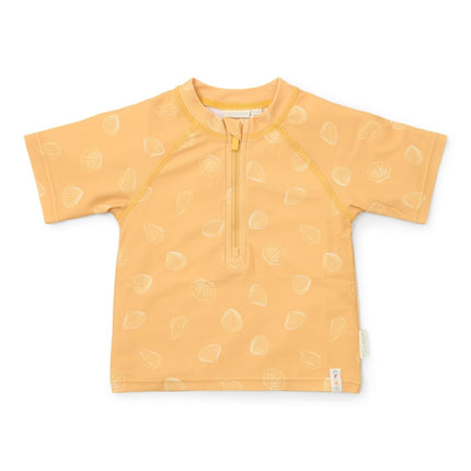 Little Dutch Zwemshirt Kind Korte Mouwen Seashells Sunny Yellow koop je bij Babywinkel