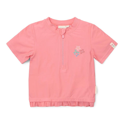 Little Dutch Zwemshirt Kind Korte Mouwen Sunny Flowers Rouge koop je bij Babywinkel