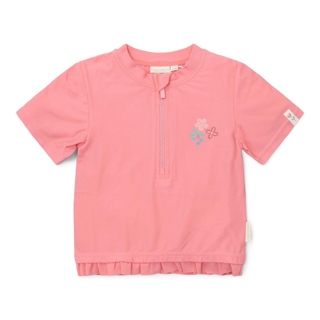 Little Dutch Zwemshirt Kind Korte Mouwen Sunny Flowers Rouge koop je bij Babywinkel