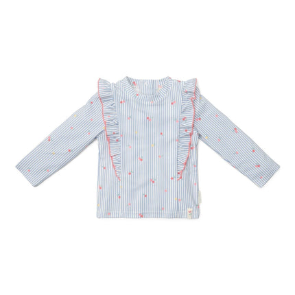 Little Dutch Zwemshirt Kind Lange Mouwen Sunny Flowers Blue koop je bij Babywinkel
