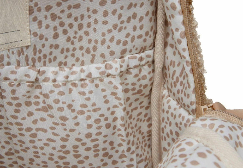 Luiertas Rugzak Boucle - Biscuit - Babywinkel - 8717329370975