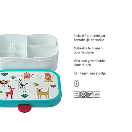 Lunchbox Campus Animal Friends - Babywinkel - 8711269947501