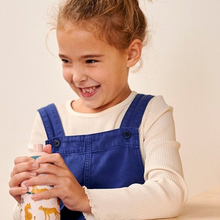 Lunchset Campus Drinkfles+Lunchbox Leopard - Babywinkel - 8720294000112
