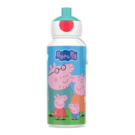 Mepal Campus 400 ml Pop - up drinkfles - Peppa Pig koop je bij Babywinkel
