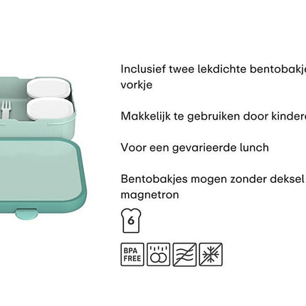 Mepal Lunchbox Bento Campus Fairy Garden Groot koop je bij Babywinkel