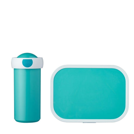 Mepal Lunchset Campus Schoolbeker+Lunchbox Turquoise - Mepal - Babywinkel - 8711269948997