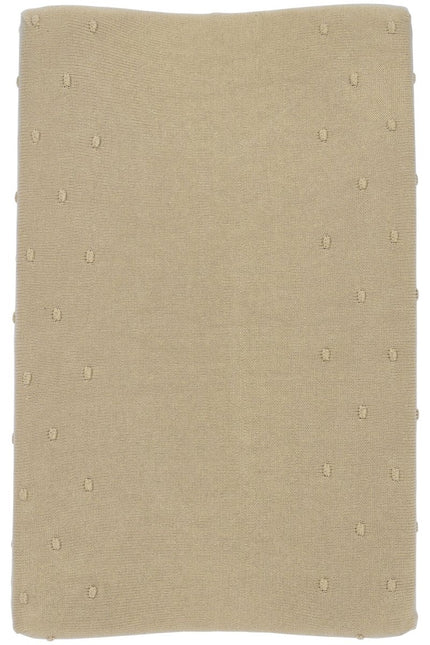 Meyco Aankleedkussenhoes Mini Knots Sand - Meyco - Babywinkel - 4054703630794