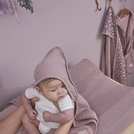 Meyco Aankleedkussenhoes Mini Relief Lilac - Meyco - Babywinkel - 4054703762020