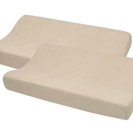 Meyco Aankleedkussenhoes Sand 2St 50X70cm - Meyco - Babywinkel - 4054703033120